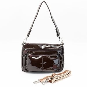 IHKWIP Patent Crossbody Bag